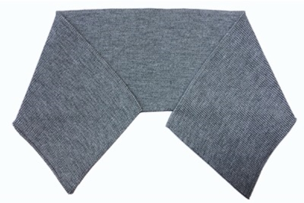 Grey t-shirt collars
