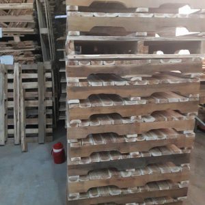 Acacia wood pallet - 1100x1100x130mm
