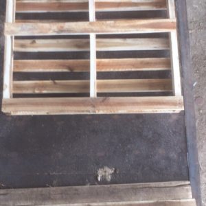 Acacia woood pallet - 1200x1100x120mm