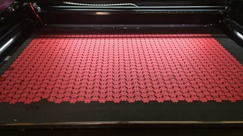 Laser cutting