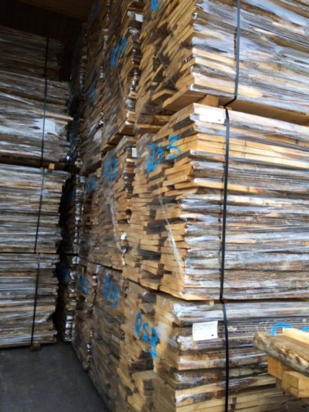 White oak timber