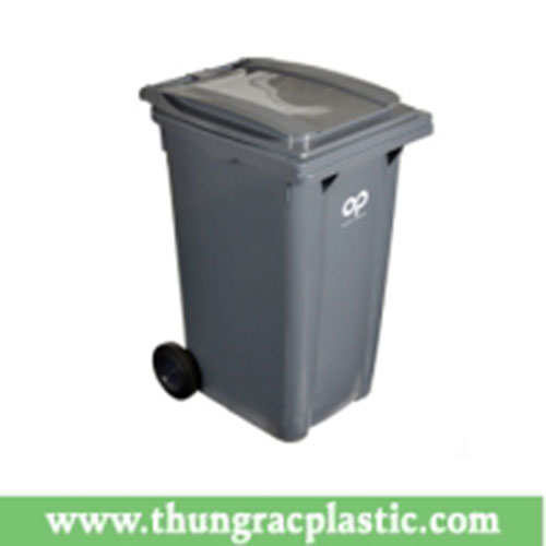 240 liter trash can