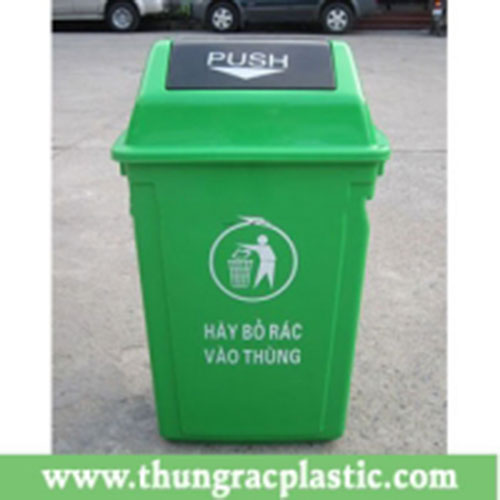 HDPE Trash Can