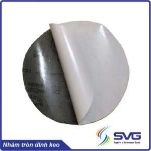Round sanding fabric