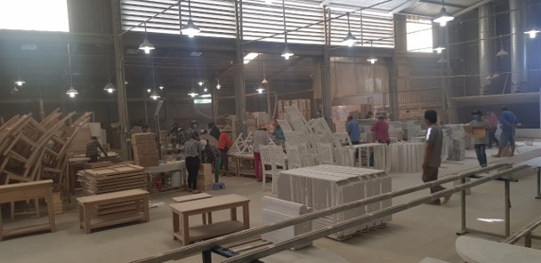 Interior wood furniture