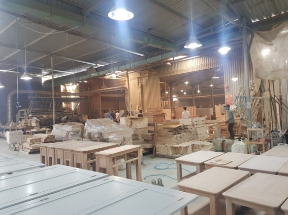 Interior wood furniture