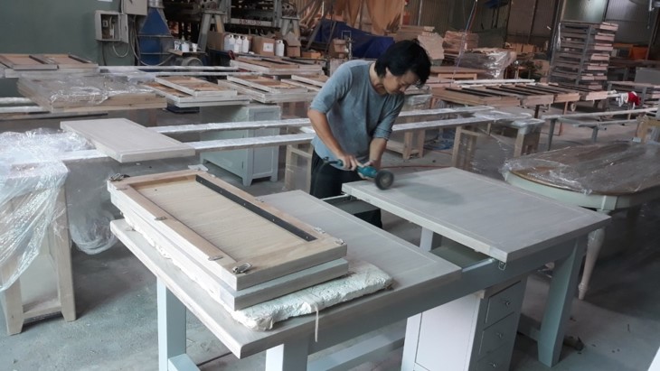 Interior wood furniture