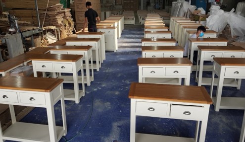 Interior wood furniture