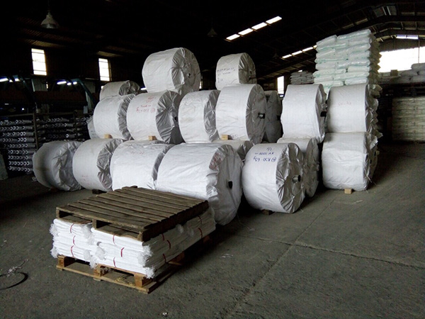 Woven PP roll and fabric