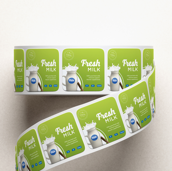 Decal roll printing