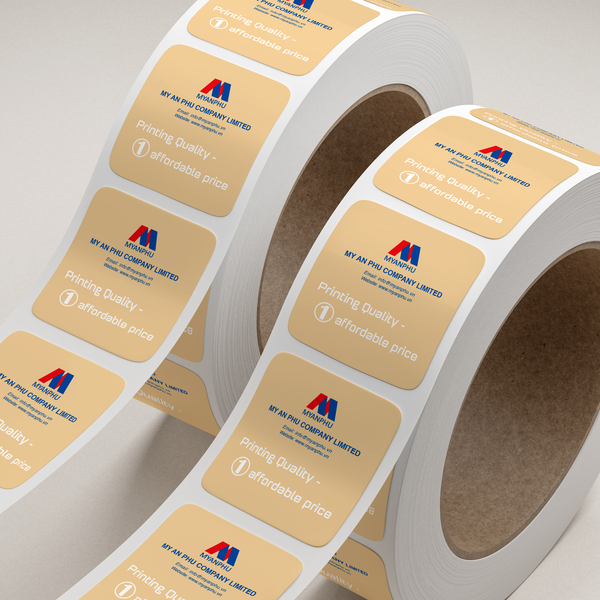 Decal roll printing