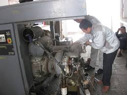 Air compressor maintenance