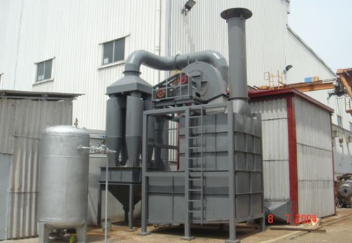 Dust treatment system