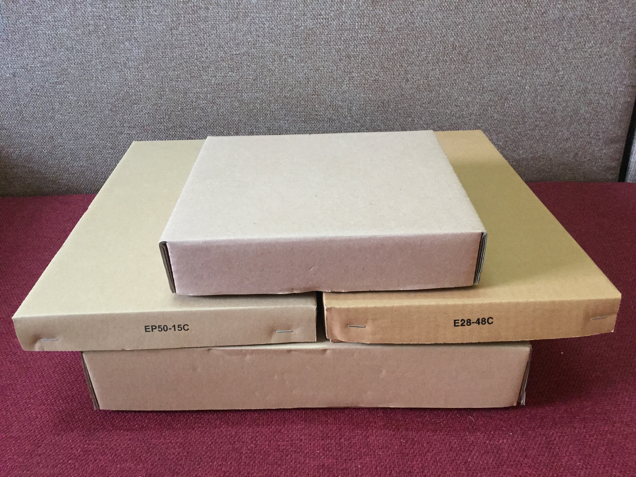 Paper Electronic Components Storage Box
