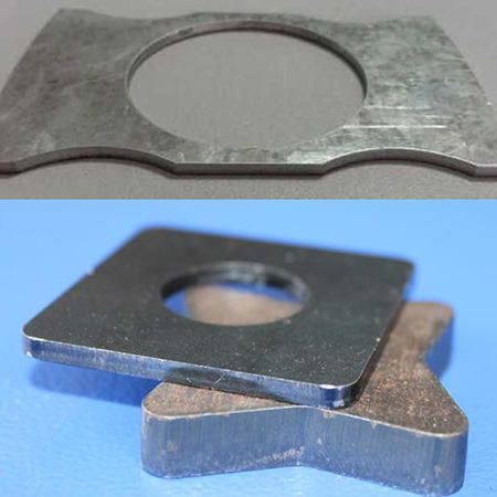 Metal laser cutting