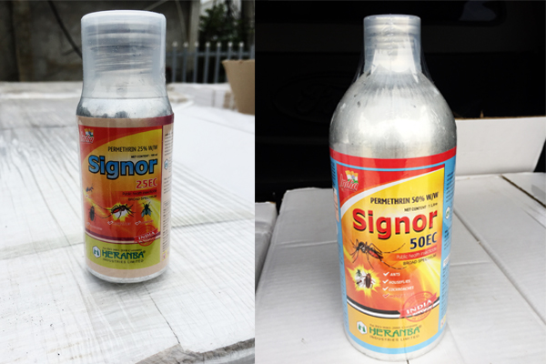 Permethrin mosquito repellent
