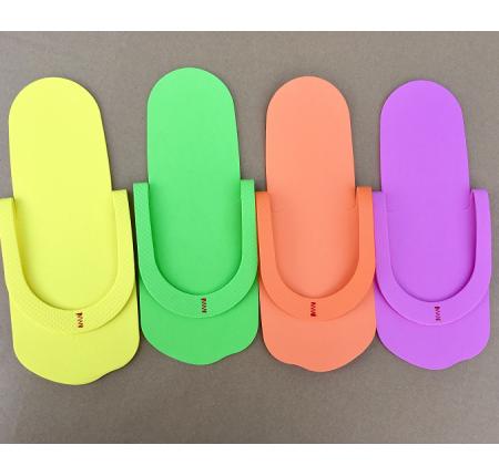 Sewed nail flip-flop