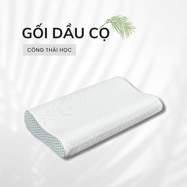 Palm oil ergonomic pillow