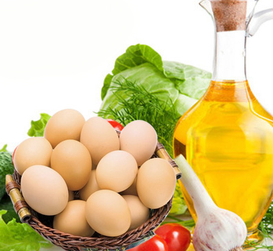 Chicken eggs