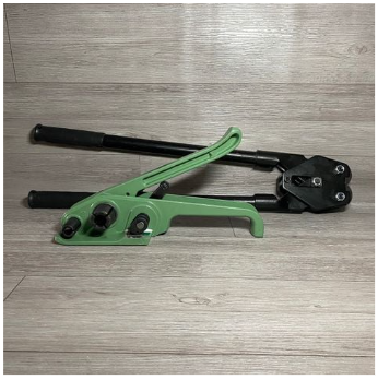 Hand tensioner + manual packing clamp