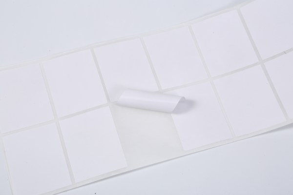 White Barcode Label Printing