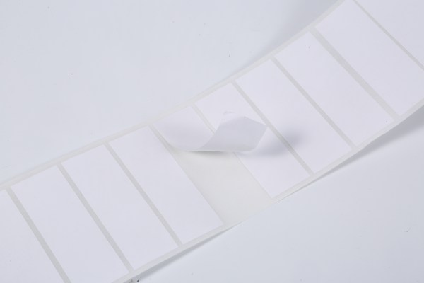 White Barcode Label Printing