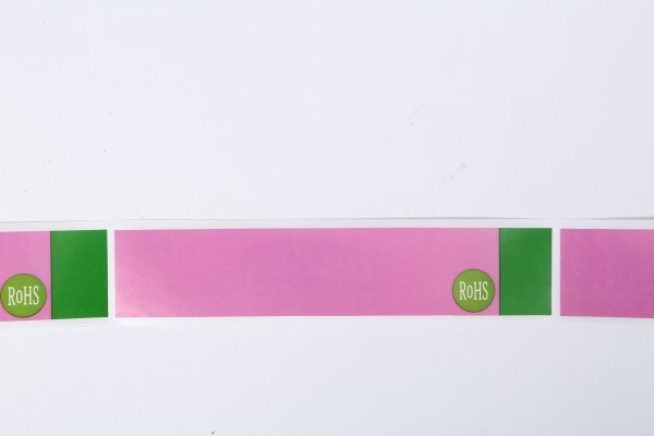 White Barcode Label Printing