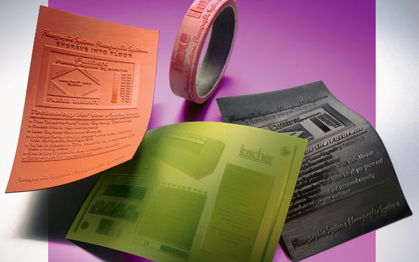 Rubber printing plate