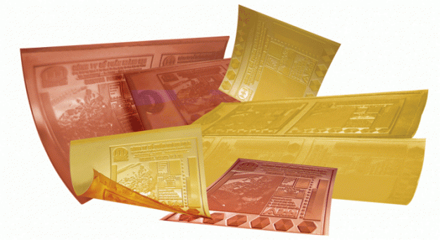 Rubber printing plate