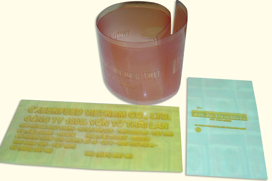 Polymer printing plate
