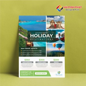 Leaflet printing