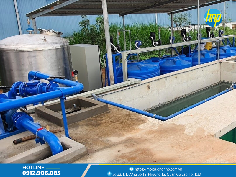 Clean water treatment system for dairy farm – Binh Dinh