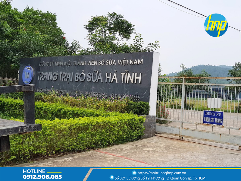 Water supply treatment system for dairy farm – Ha Tinh