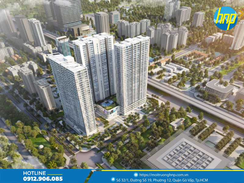 Water supply treatment system for apartment complex – Vinhomes West Point
