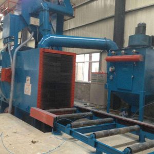 Throngh shot blasting machine