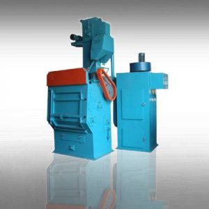 Track type shot blasting machine