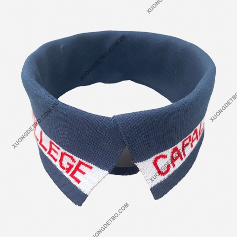 Jacquard collar – letter style 4