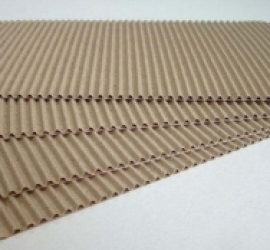2 layer cardboard sheet