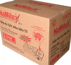 Carton box for gas stove