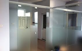 Glass door