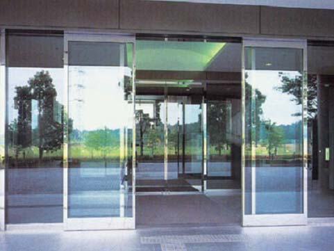Tempered glass door