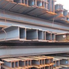 H-shaped steel bar