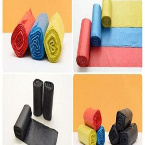 Plastic garbage bag