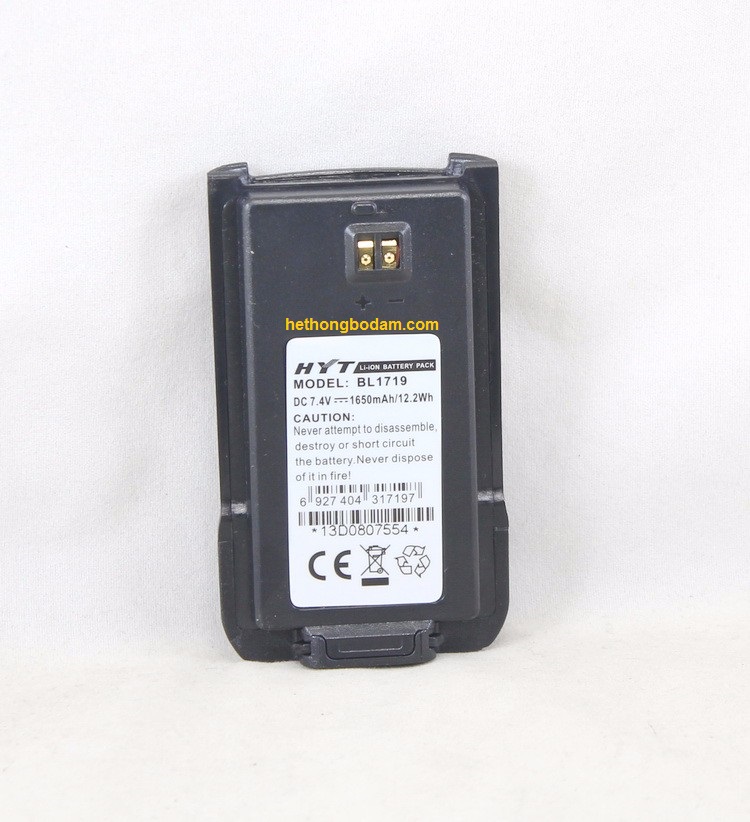 HYT TC portable radios battery