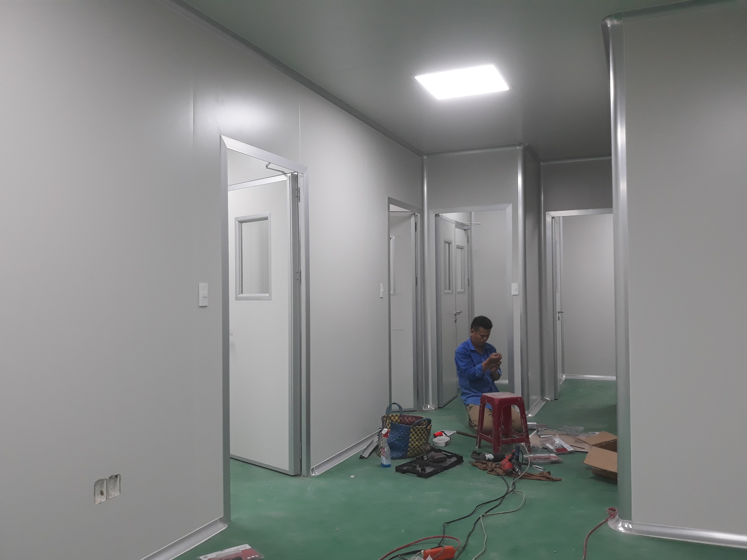 Clean room panel