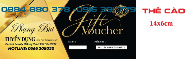 Print cosmetic scratch cards
