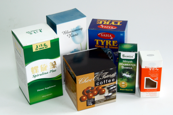 Paper box printing