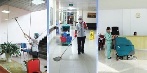 Company cleaning
