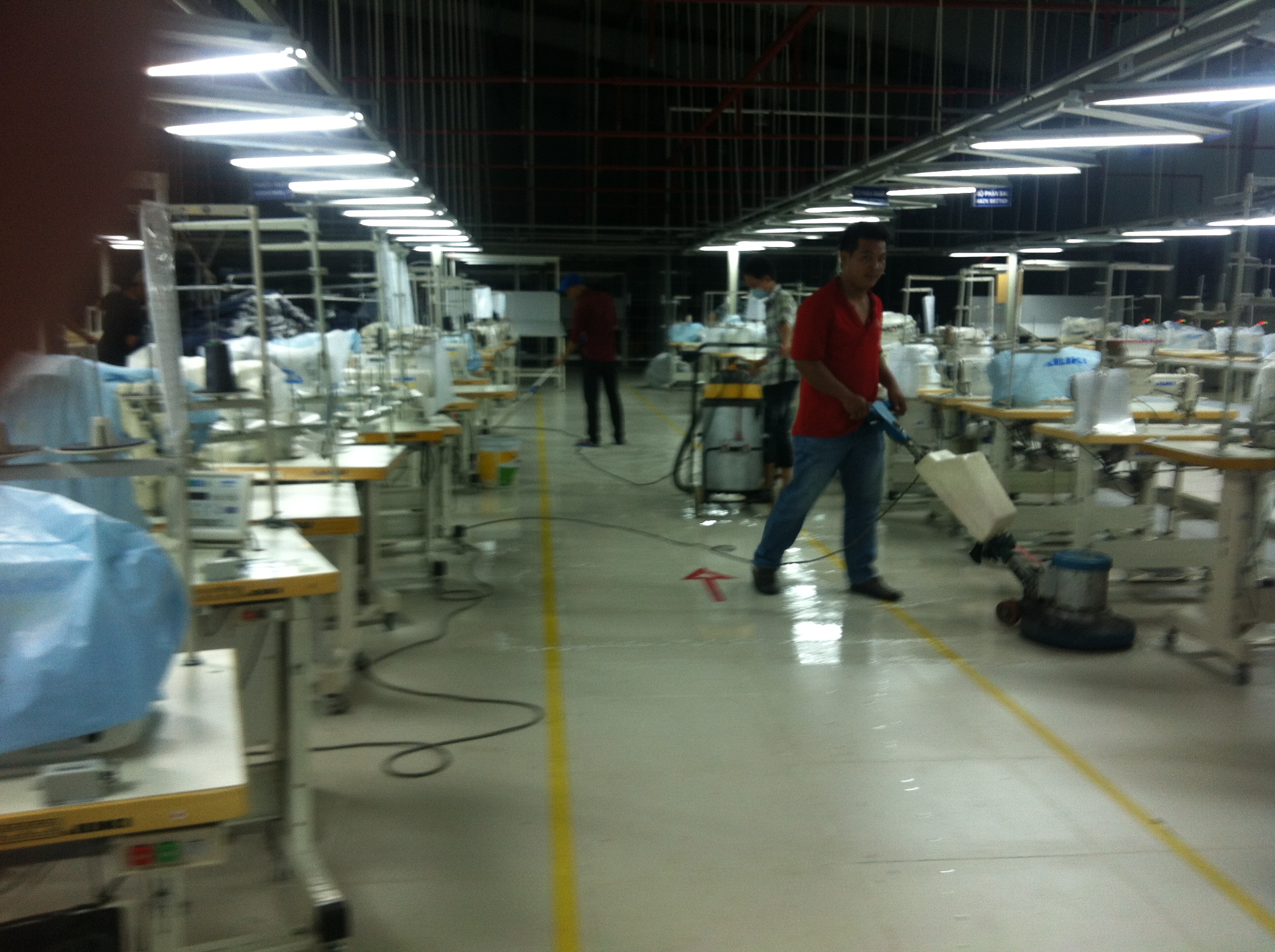 Factory cleaning service