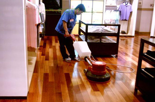 Floor polishing service